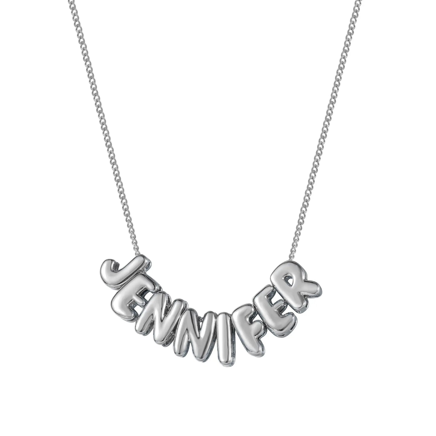 Bubble Name Necklace