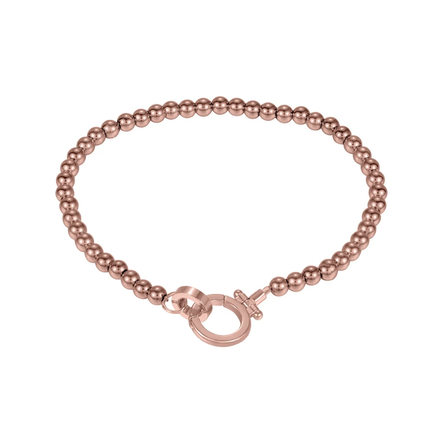 Claycali Gold Beaded Bracelet