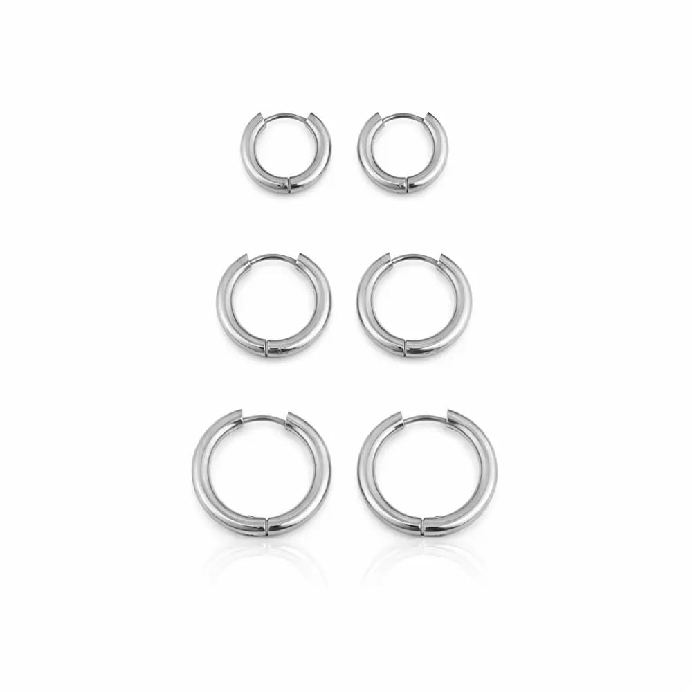 Classic Round Hoop Trio - CLAYCALI