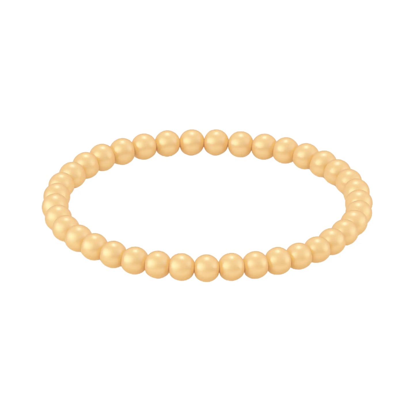 5MM Gold Bead Bracelet