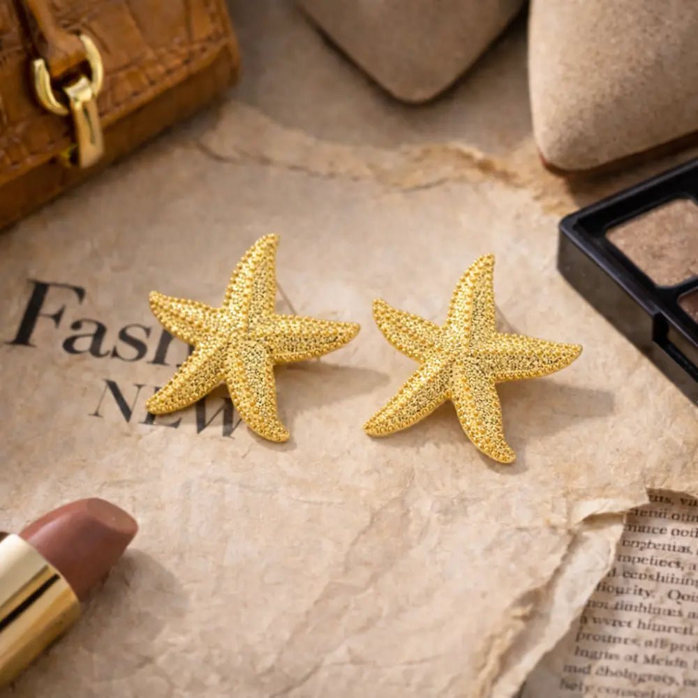 Malibu Starfish Earrings - CLAYCALI