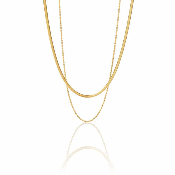 Sydney Layered Gold Necklace