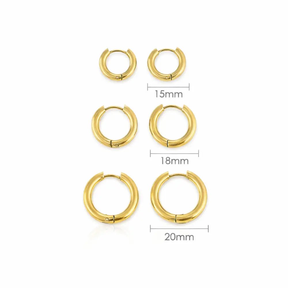Classic Round Hoop Trio - CLAYCALI