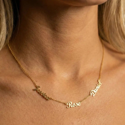 Multiple Name Necklace - CLAYCALI