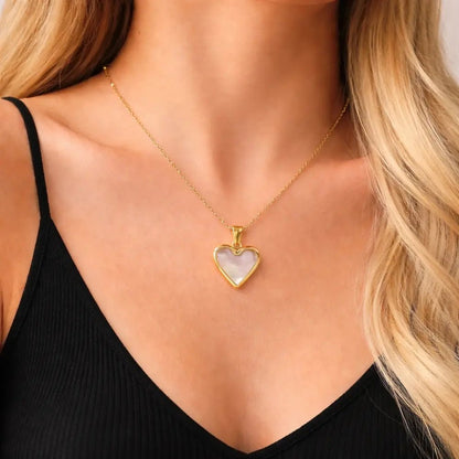 Celestia Heart Necklace - CLAYCALI