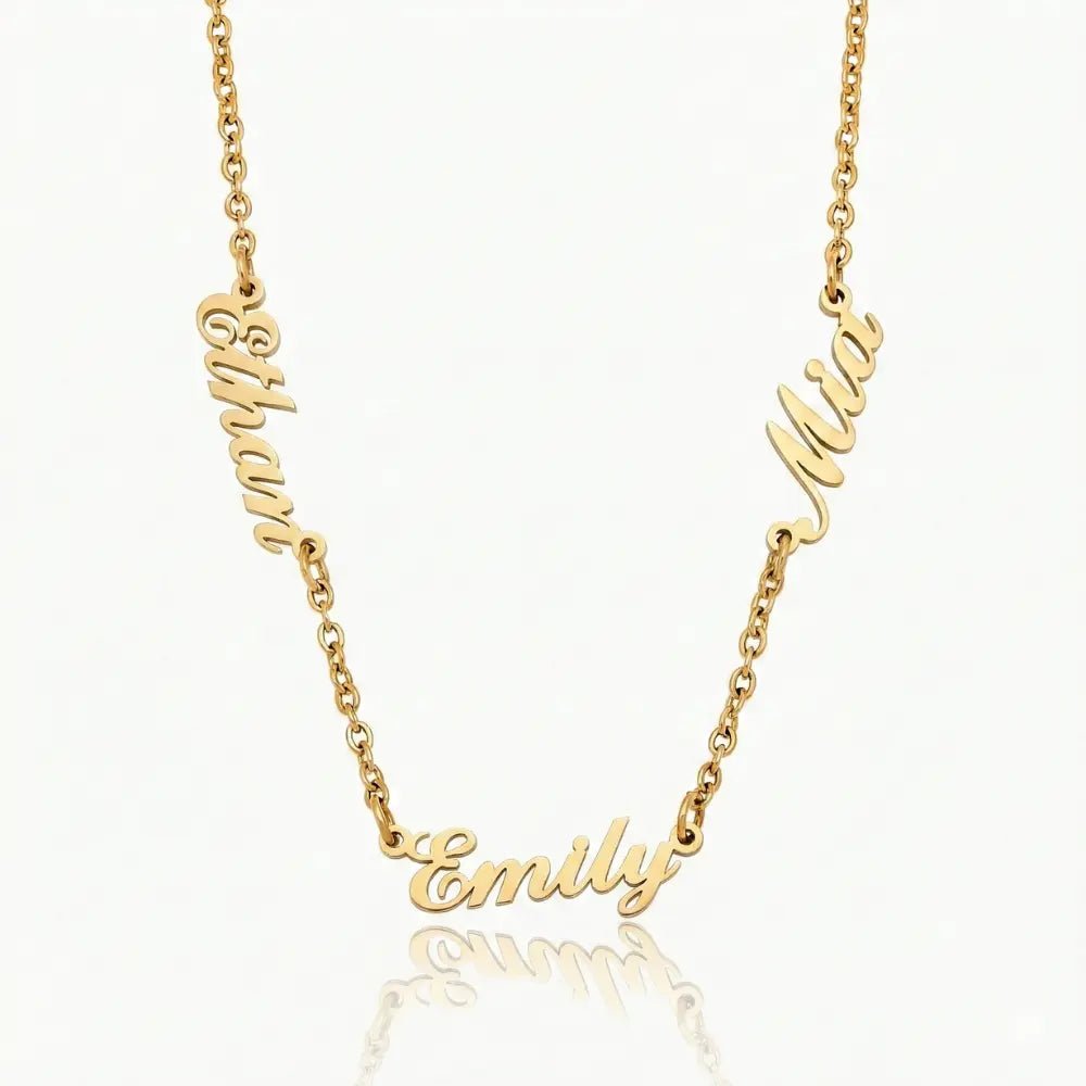 Multiple Name Necklace