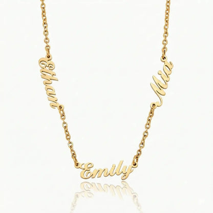 Multiple Name Necklace - CLAYCALI
