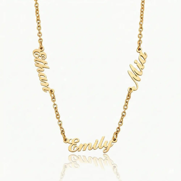 Multiple Name Necklace