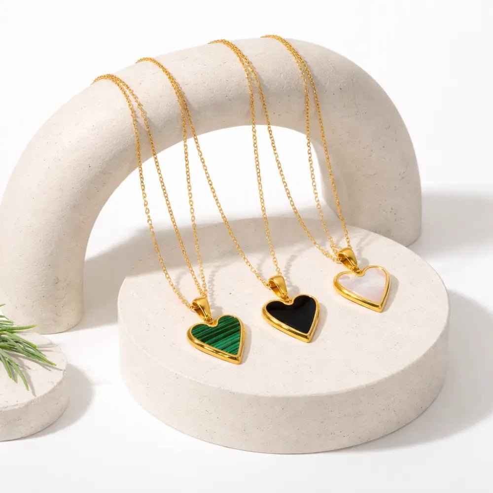 Celestia Heart Necklace - CLAYCALI