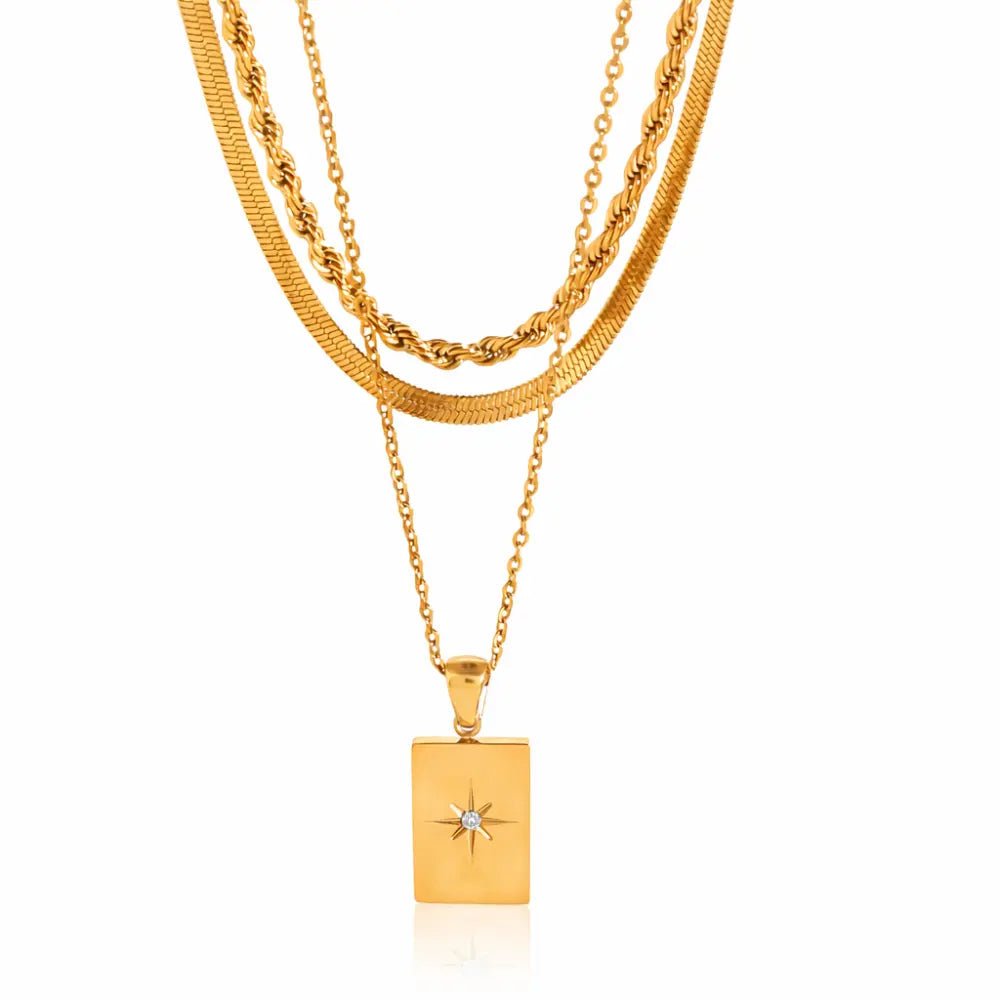 Portofino Layered Gold Necklace