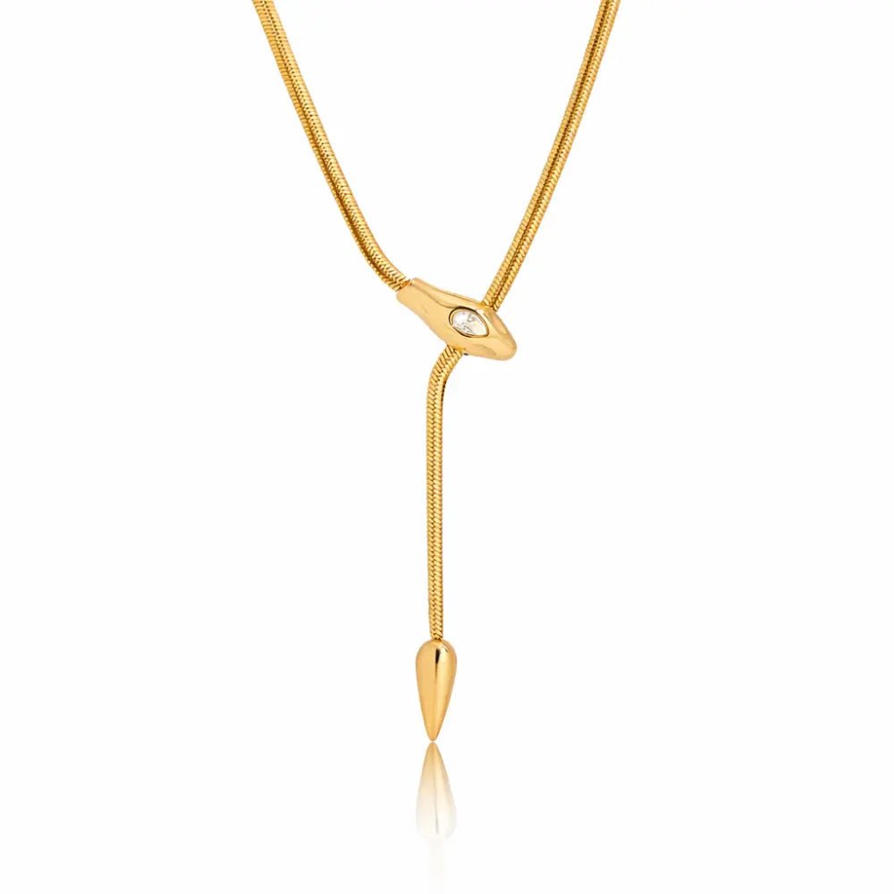 Valora Gold Serpentine Pendant - CLAYCALI