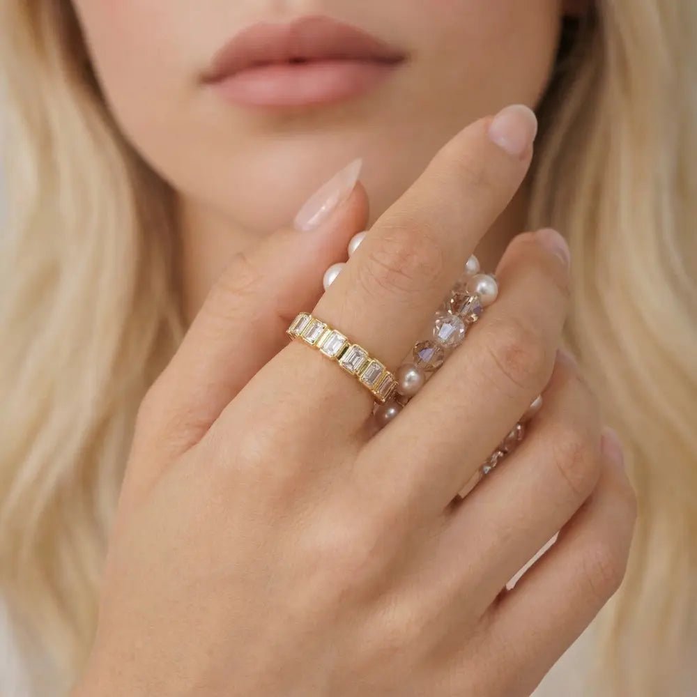Calista Diamond Ring - CLAYCALI