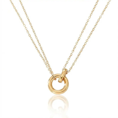 Lexi Gold Chain Necklace - CLAYCALI