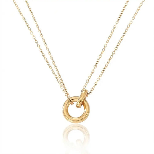 Lexi Gold Chain Necklace - CLAYCALI