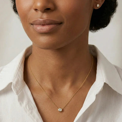 Riley Gold Necklace - CLAYCALI