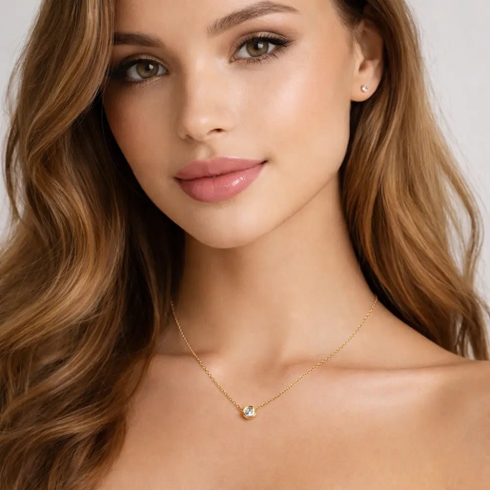 Riley Gold Necklace - CLAYCALI