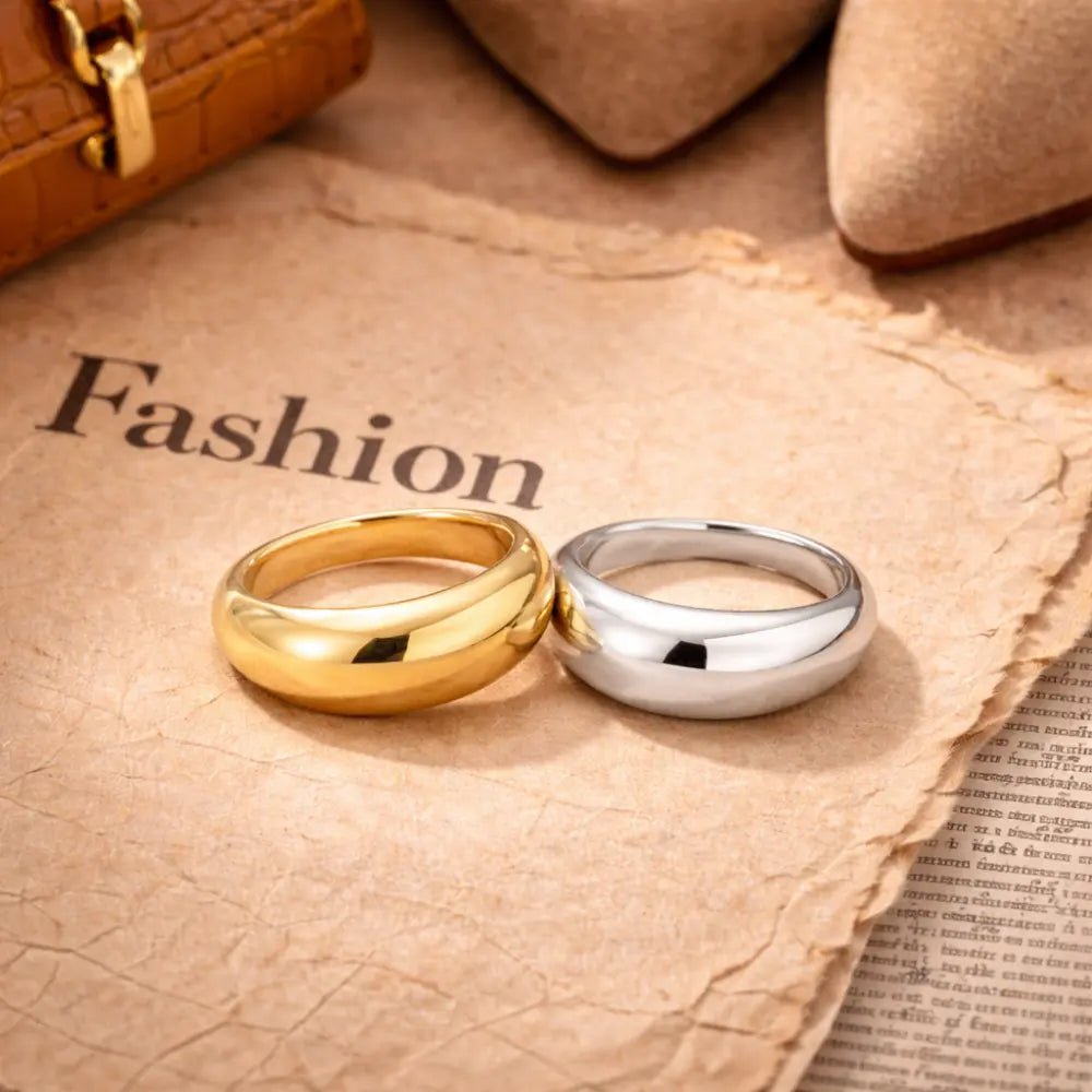 Blake Gold Ring - CLAYCALI