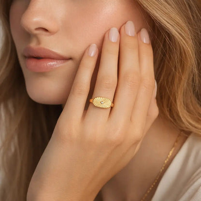 Vesper Gold Ring - CLAYCALI