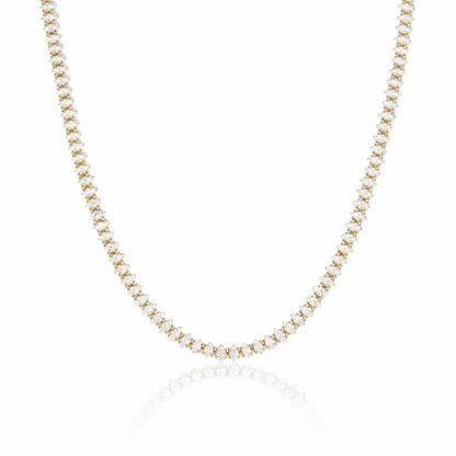 Claycali Diamond Tennis Necklace - CLAYCALI