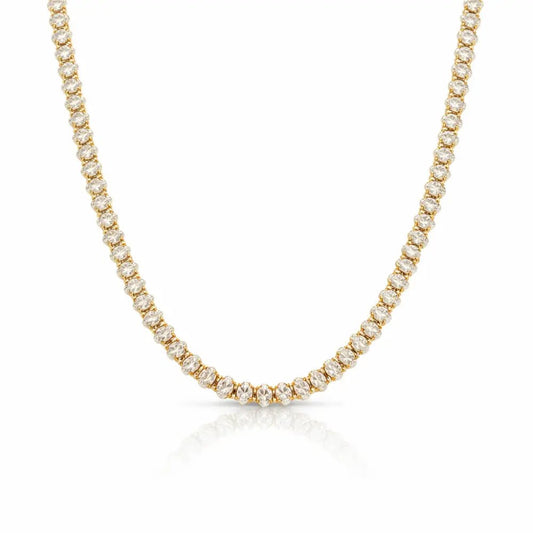 Claycali Diamond Tennis Necklace - CLAYCALI