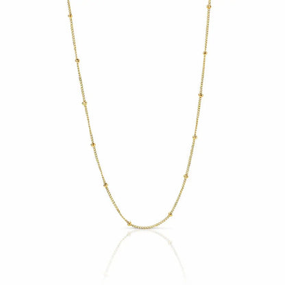 Juliet Gold Chain Necklace - CLAYCALI
