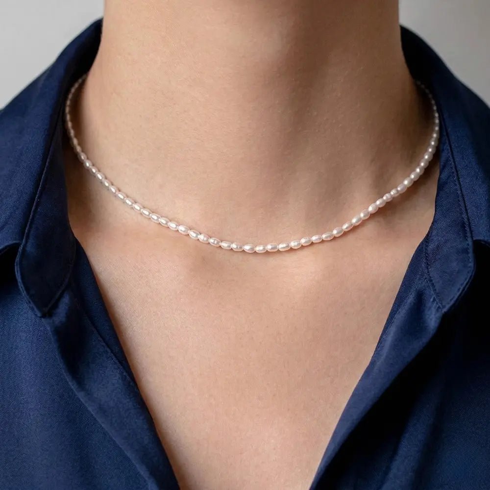 Clay Freshwater Pearl Choker - CLAYCALI