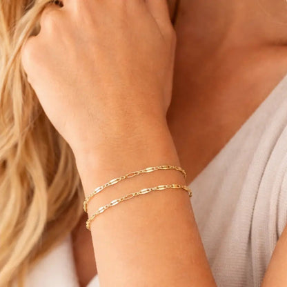 Lennox Lace Chain Bracelet - CLAYCALI