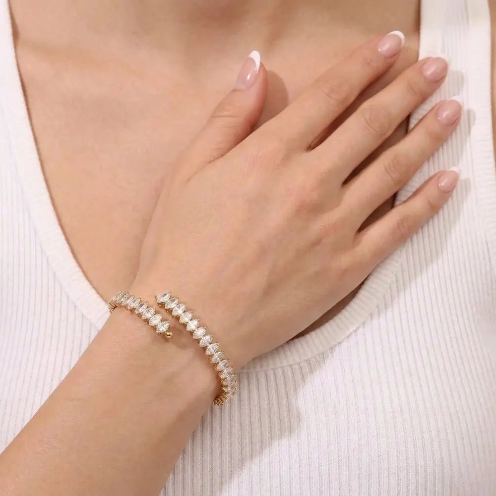 Valencia Diamond Bracelet - CLAYCALI