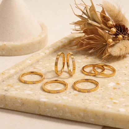 Arden Gold Ring - CLAYCALI