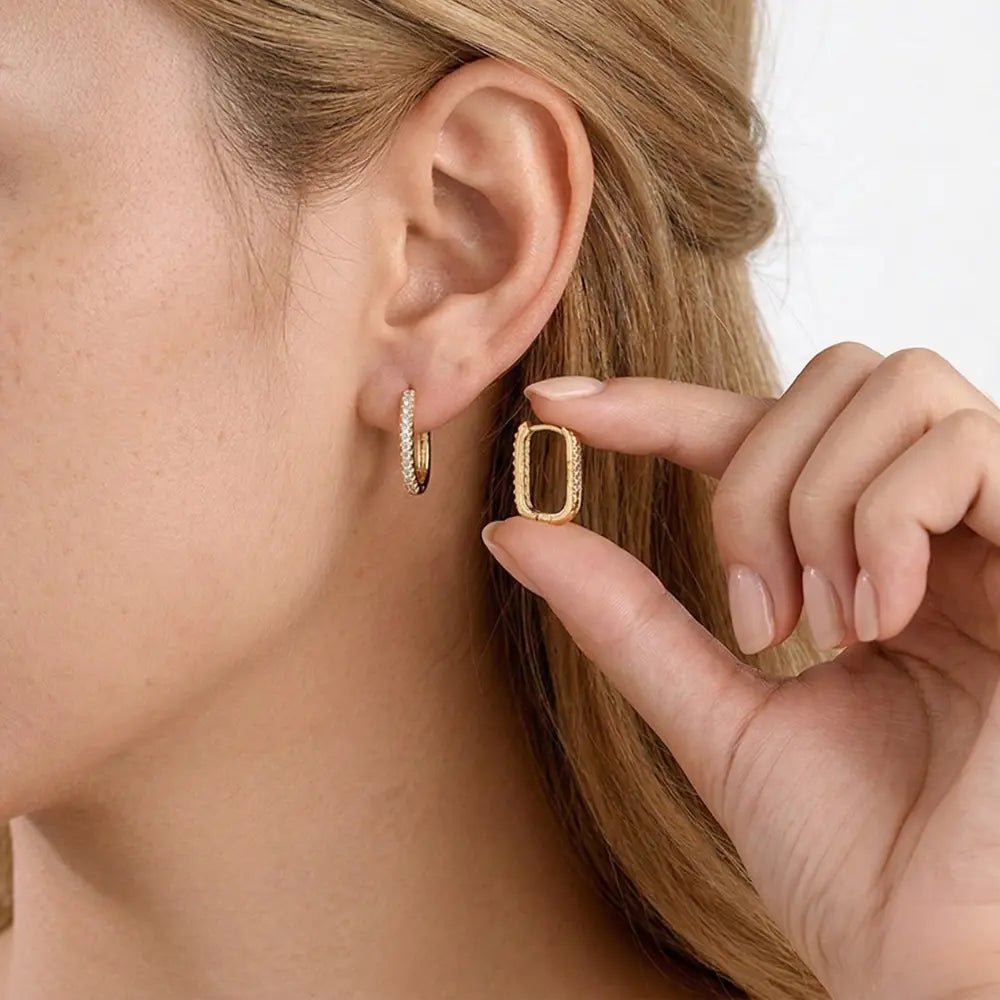 Monroe Oval Hoops - CLAYCALI