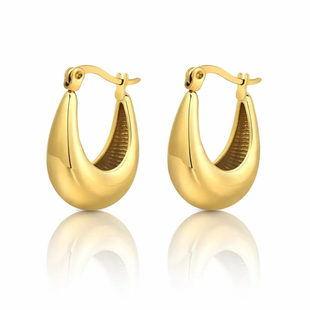 Margot Hoop Earrings - CLAYCALI
