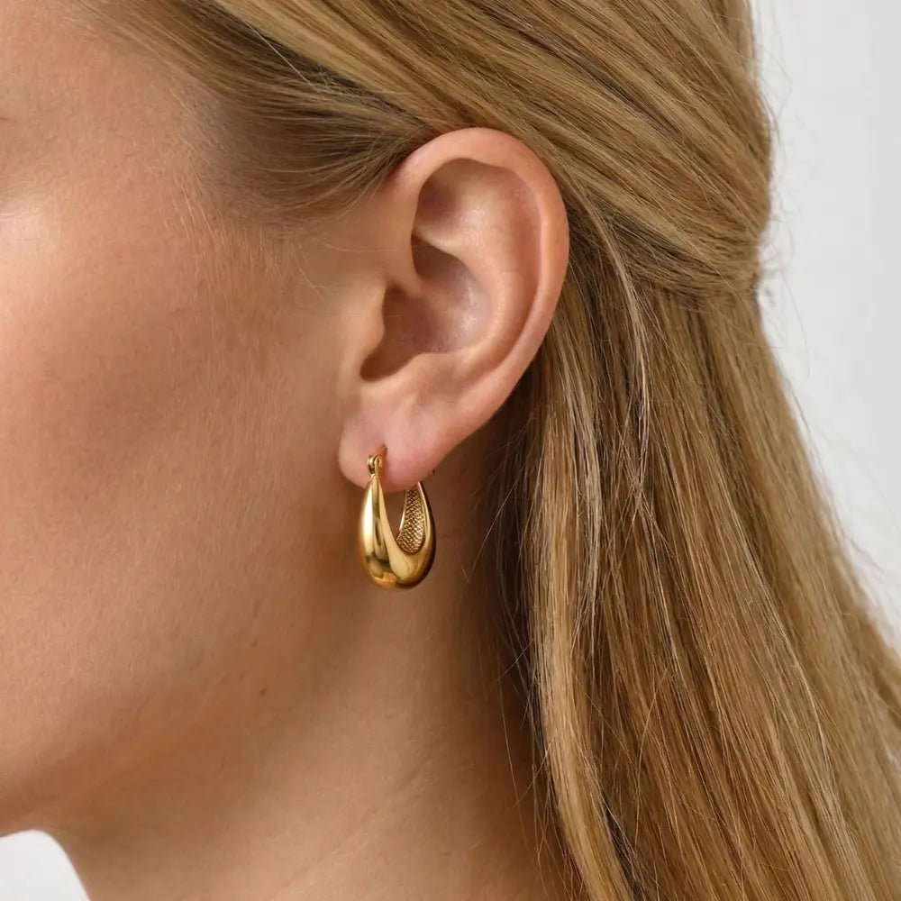 Margot Hoop Earrings - CLAYCALI