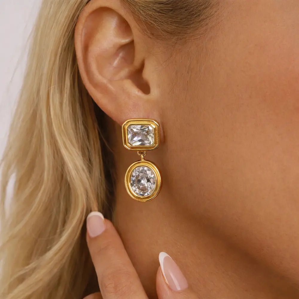 Vera Diamond Earrings - CLAYCALI