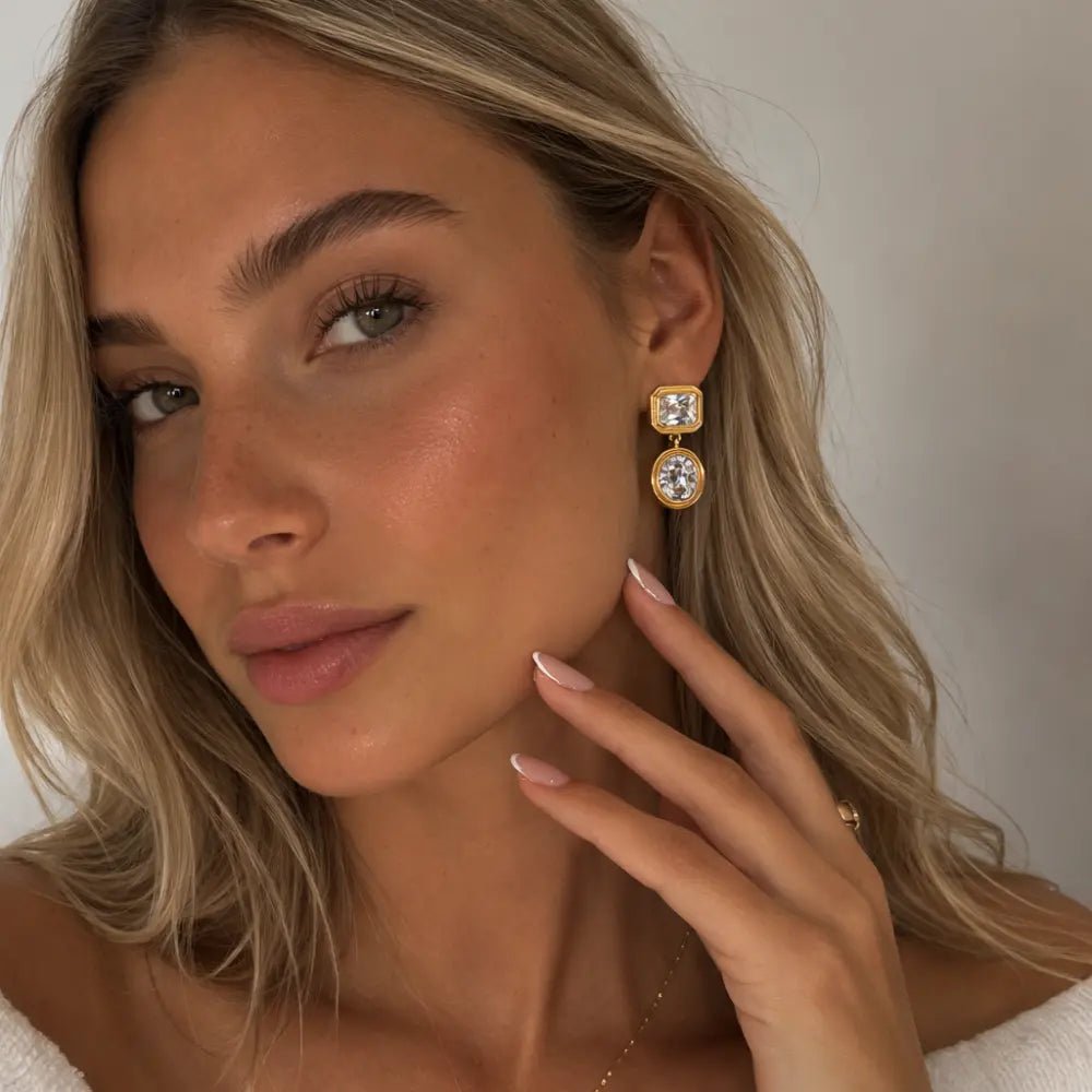 Vera Diamond Earrings - CLAYCALI