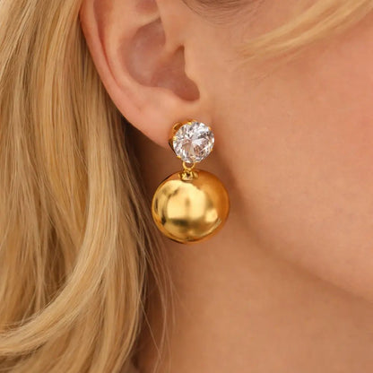 Valerie Gold Earrings - CLAYCALI