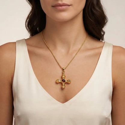 Alessia Gold Necklace - CLAYCALI
