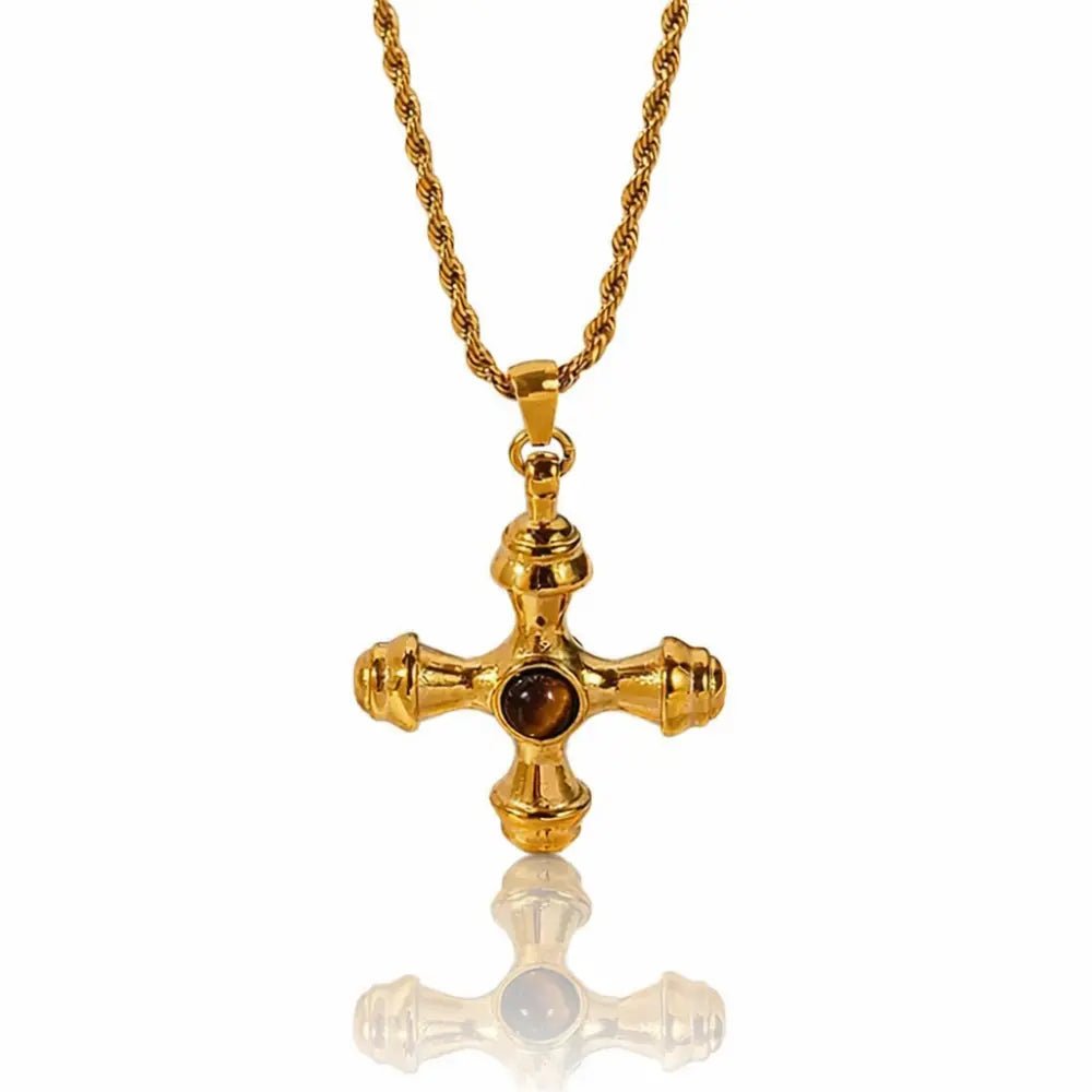 Alessia Gold Necklace - CLAYCALI