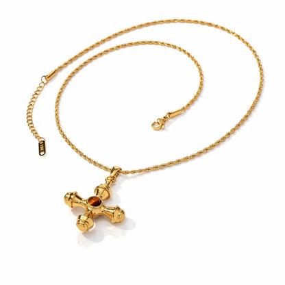 Alessia Gold Necklace - CLAYCALI