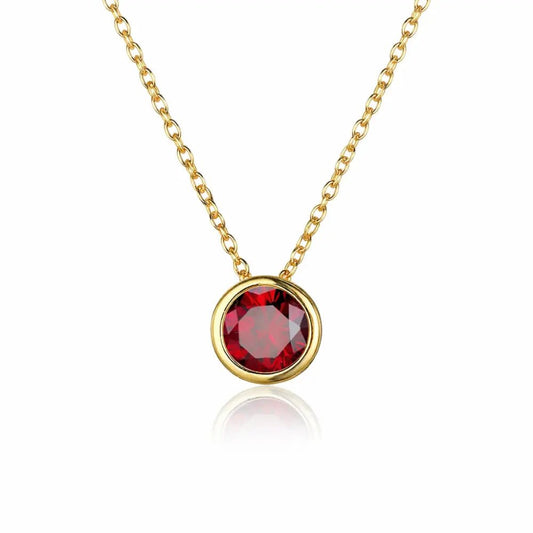 Eliana Birthstone Necklace - CLAYCALI
