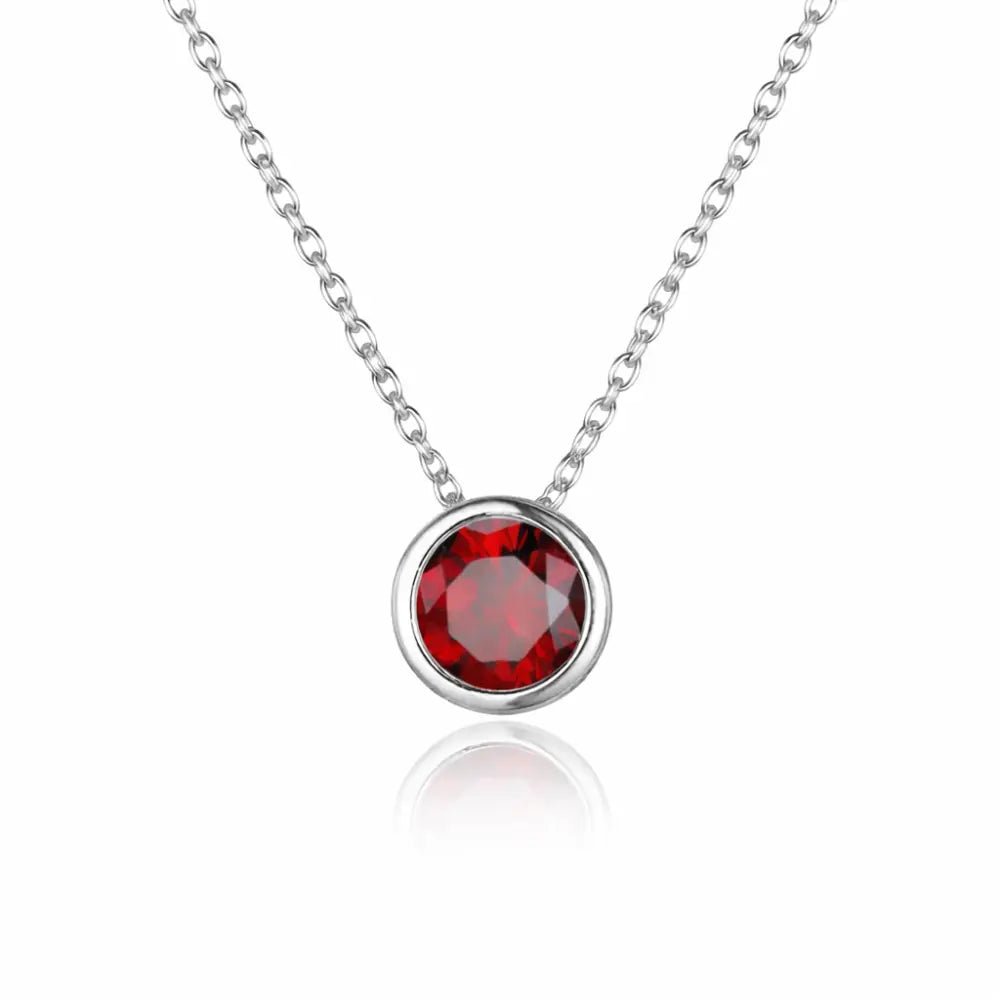 Eliana Birthstone Necklace - CLAYCALI