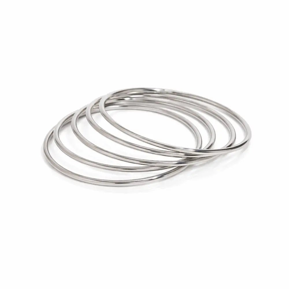 Capri Gold Bangle Set - CLAYCALI