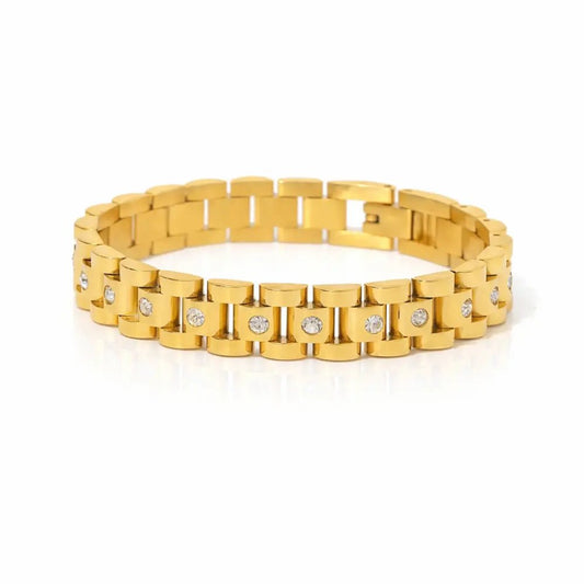 Clay Gold Watchband Bracelet - CLAYCALI