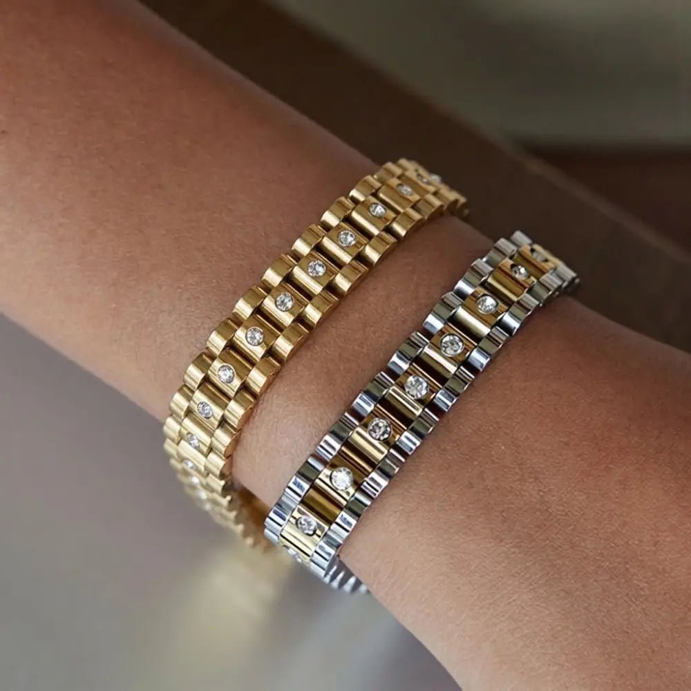 Clay Gold Watchband Bracelet - CLAYCALI