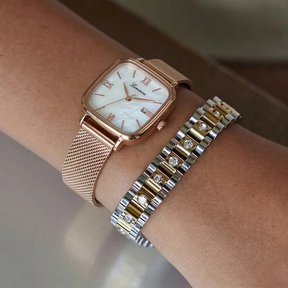 Clay Gold Watchband Bracelet - CLAYCALI