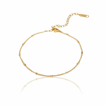 Nia Gold Anklet - CLAYCALI