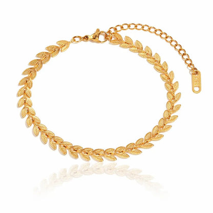 Lina Gold Anklet - CLAYCALI