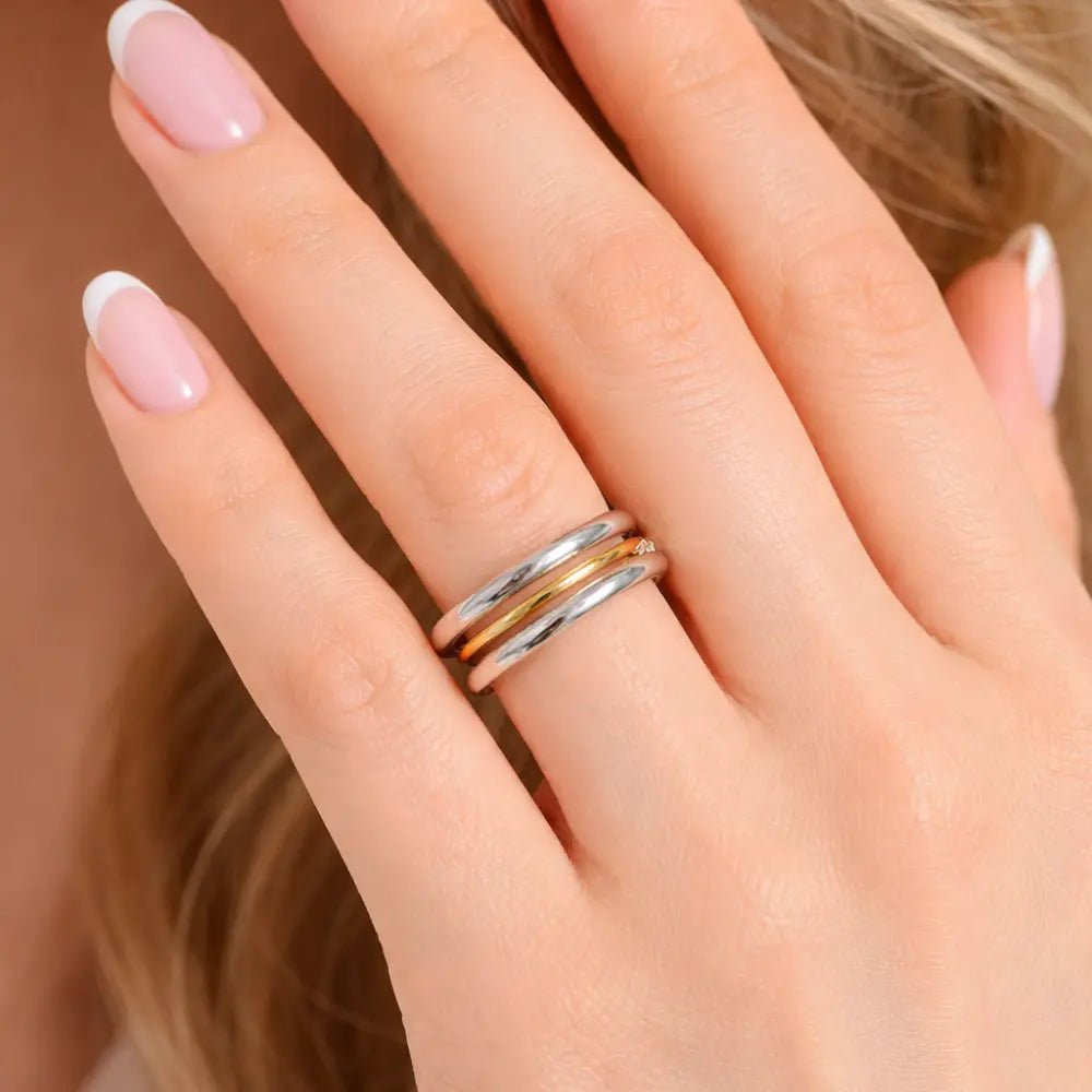 Remi Stacked Ring - CLAYCALI