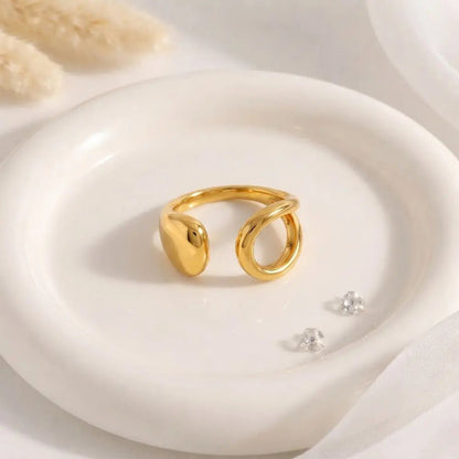 Zoe Gold Ring - CLAYCALI