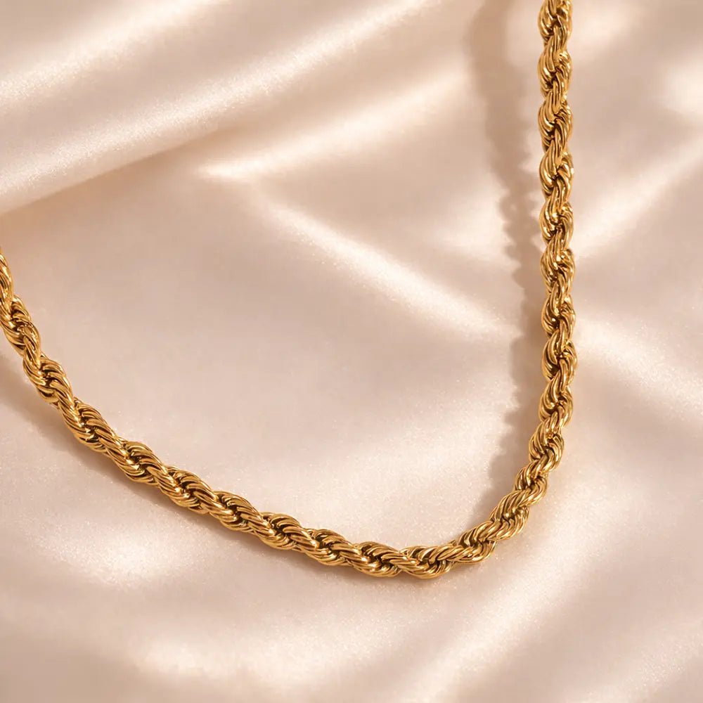 Portofino Layered Gold Necklace - CLAYCALI