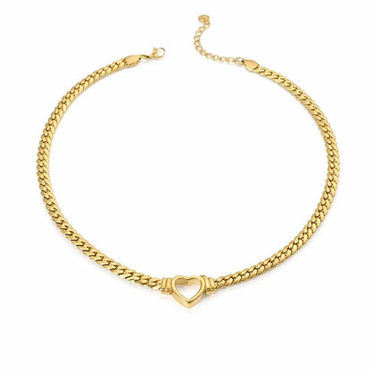 Valerie Heart Choker - CLAYCALI